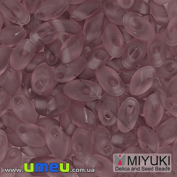 Бисер японский Miyuki LMA №142F, 4х7 мм, Аметистовый матовый (BIS-036717)