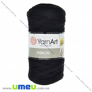 Пряжа YarnArt Ribbon 250 г, 125 м, Чорна 750, 1 моток (YAR-029676)