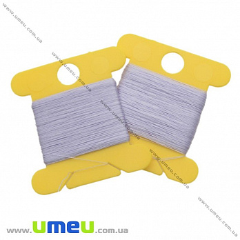 Нитка для бісеру яка світиться в темряві, Бузкова №1207, 30 м (MUL-020541)