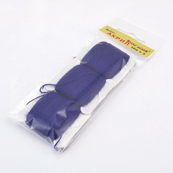 Акрилові нитки, №1217, Сині темні (MUL-058774)