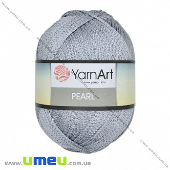 Пряжа YarnArt Pearl 90 г, 270 м, Серая 114, 1 моток (YAR-025341)