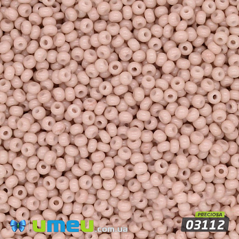 Бісер чеський №253/03112, Тілесний, Натуральний, 10/0 (BIS-014153)