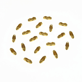 Застёжки для цепи с шариками, Золото, 7,5 мм (ZAM-009105)