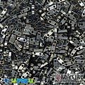 Бисер японский Miyuki QUARTER TILA №464, 5х1,2 мм, Мокрый асфальт (BIS-046092)