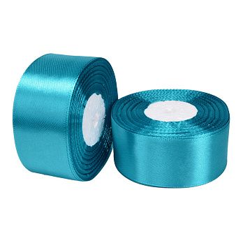 Атласна стрічка, 40 мм, Бірюзова (LEN-054618)