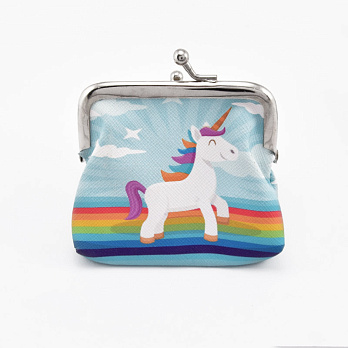 Кошелек с единорогом, 8,5х8,5 см (BAG-062239)