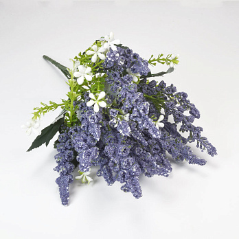 Букет декоративний, 35 см, Фіолетовий (DIF-057765)