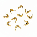 Каллоты из нержавеющей стали, 8х4 мм, Покрытие 18 kt (STL-059198)