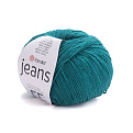Пряжа YarnArt Jeans 50 г, 160 м, Смарагдова 63 (YAR-025317)