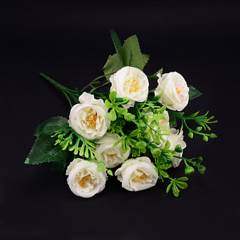 Букет роз, 31 см, Белый (DIF-055158)