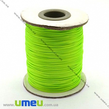 Поліестеровий шнур, 0,5 мм, Салатовий яскравий (LEN-007831)