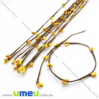 Ветка ивы, 40 см, Желтая (DIF-019885)