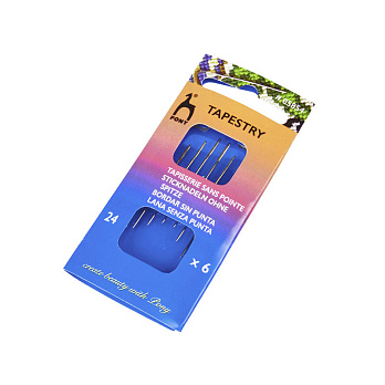 Набір вишивальних голок №24 PONY з тупим кінчиком, 6 шт (UPK-044478)