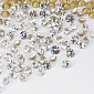 Стразы конусные SS8 (2,4 мм), Белые (STR-061275)