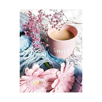 Набір алмазного живопису на підрамнику 30х40 см, Рожева насолода (SXM-056331)