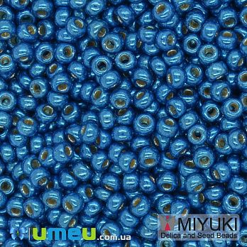 Бісер японський Miyuki круглий RR 11/0 №5116 Duracoat Galvanized, Синій (BIS-045732)