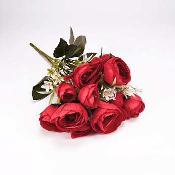 Букет роз, 33 см, Красный (DIF-055177)