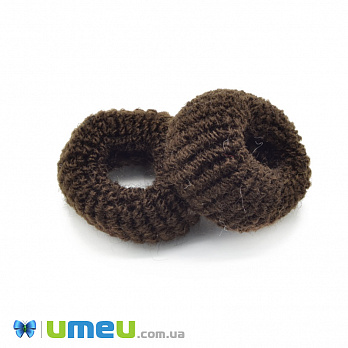 Резинка для волос, 40 мм, Коричневая темная (OSN-041391)