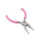 Інструмент Плоскогубці для дротяних петель, Рожевий, 12,5 см (INS-053928)