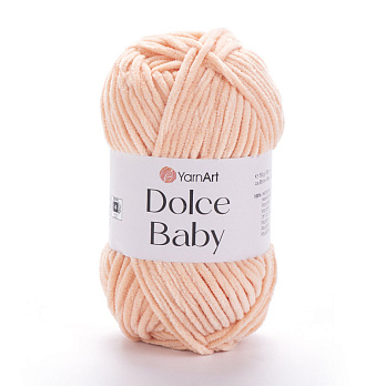 Пряжа YarnArt Dolce Baby 50 г, 85 м, Персикова 773 (YAR-061649)
