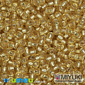 Бисер японский Miyuki круглый RR 11/0 №3, Золотистый (BIS-045577)