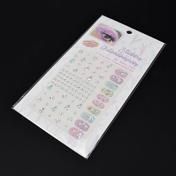 Декоративні елементи на клейовій основі, Білі (DIF-060909)