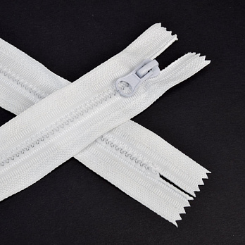 Блискавка тракторна нероз'ємна 18 см, Тип 5, Біла (ZIP-060441)