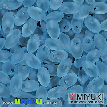 Бісер японський Miyuki LMA №148F, 4х7 мм, Блакитний матовий (BIS-036721)