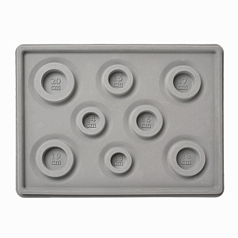 Дошка-планшет для складання браслетів, 35х26 см, Сіра (INS-062069)