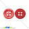 /p16445-pugovica-plastikovaya-kruglaya-11-5-mm-krasnaya/