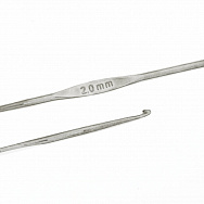 Крючок для вязания стальной ROSE, 2,0 мм, 1 шт (YAR-024551)
