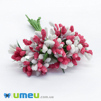 Тичинки на дроті в цукрі, Червоно-білі (DIF-044659)