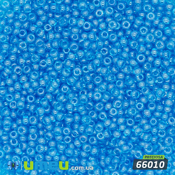 Бісер чеський №710 / 66010, Блакитний, глазурирована, 10/0 (BIS-009403)