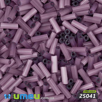 Бісер чеський Стеклярус 3, №25041, Сатин аметистовий, 7 мм (BIS-050525)