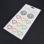 Декоративні стрази на клейовій основі, Різнокольорові (DIF-021289)