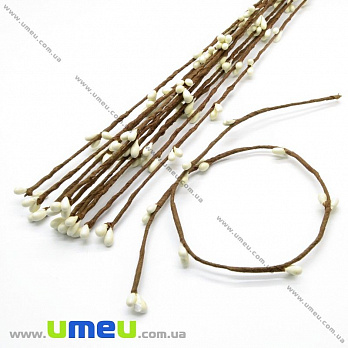 Гілка верби, 40 см, Кремова (DIF-019876)