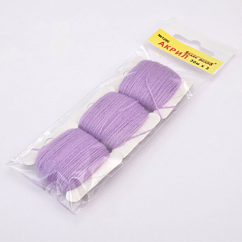 Акриловые нитки, №1290, Сиреневые (MUL-058826)