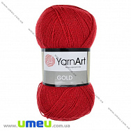 Пряжа YarnArt Gold 100 г, 400 м, Червона 9352, 1 моток (YAR-025470)