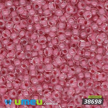 Бісер чеський №675 / 38698, Малиновий, Прокрашенний глазурирована, 10/0 (BIS-008716)