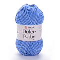 Пряжа YarnArt Dolce Baby 50 г, 85 м, Голубая 777 (YAR-061641)