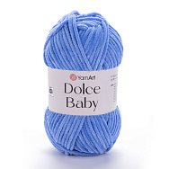 Пряжа YarnArt Dolce Baby 50 г, 85 м, Блакитна 777 (YAR-061641)