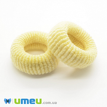 Резинка для волосся, 62 мм, Бежева (OSN-041422)