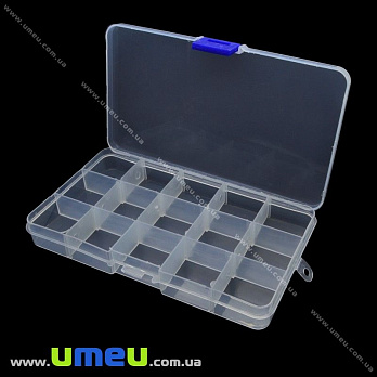 Органайзер для зберігання на 15 осередків, 17,5х10 см (INS-011666)