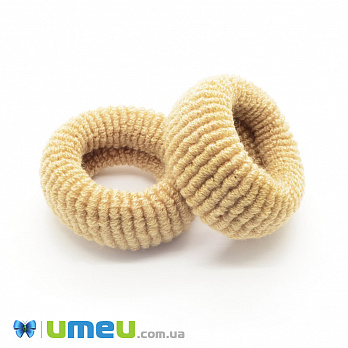 Резинка для волосся, 62 мм, Бежева (OSN-041423)