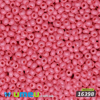 Бісер чеський №587 / 16398, Малиновий, Перламутровий, 10/0 (BIS-005401)