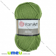 Пряжа YarnArt Gold 100 г, 400 м, Салатова 9046, 1 моток (YAR-025466)