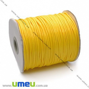 Поліестеровий шнур, 2,0 мм, Жовтий (LEN-008172)