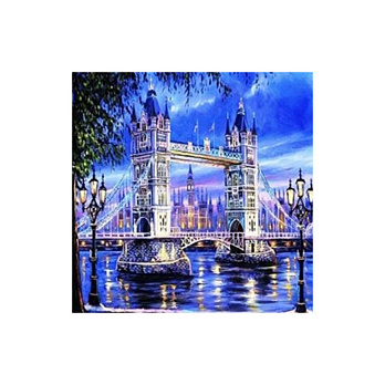 Набор алмазной живописи на подрамнике 30х30 см, Тауэрский мост (SXM-052418)