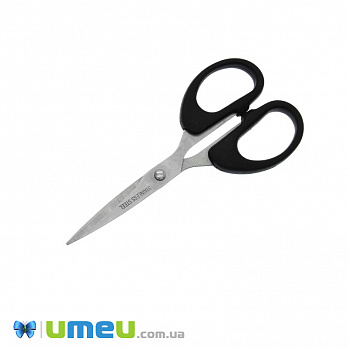 Ножницы канцелярские 14 см, Черные (SEW-046840)