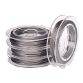 Бижутерный тросик, 0,45 мм, Серебристый (LES-055214)